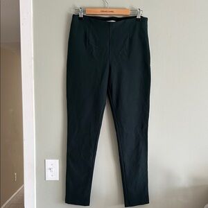 Dark green pull on pants